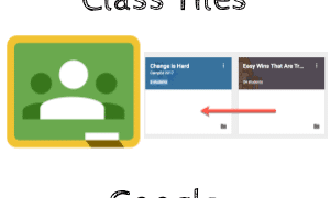 Rearrange Class Tiles in Google Classroom