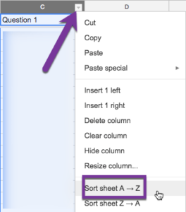 Google Forms: Create a Spreadsheet - Teacher Tech with Alice Keeler