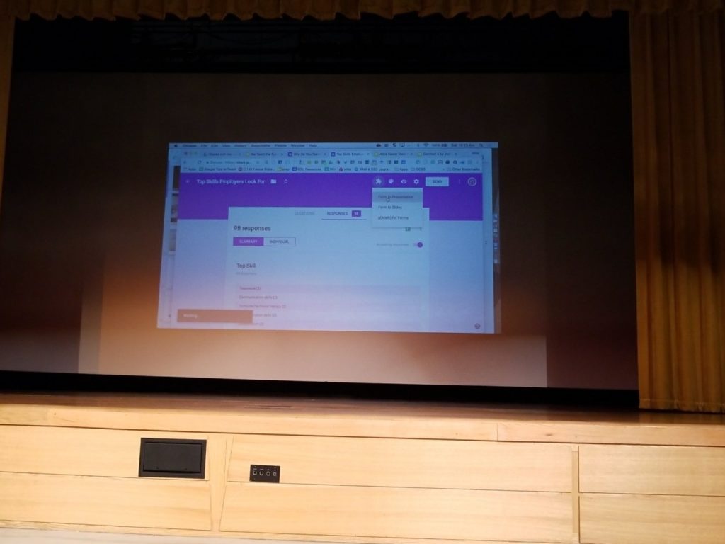 Google Slides + Forms: Update Chart - Teacher Tech with Alice Keeler
