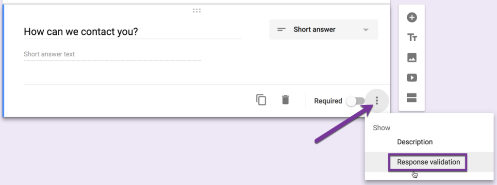 Google Forms: Require a Valid Email Address - Teacher Tech with Alice ...