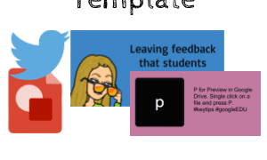Twitter Image Template in Google Drawing