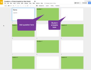 Google Slides to Link Help and Feedback - Teacher Tech with Alice Keeler