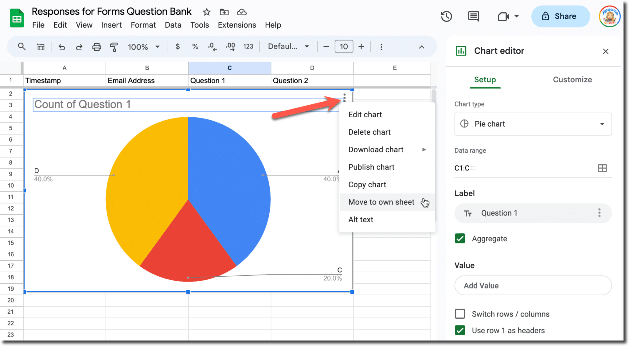 Use Google Forms and Slides for Clickers - Teacher Tech with Alice Keeler