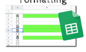Check the Formatting Google Sheets
