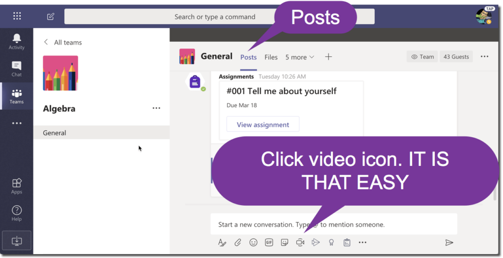 Get Started with Microsoft Teams - Teacher Tech with Alice Keeler