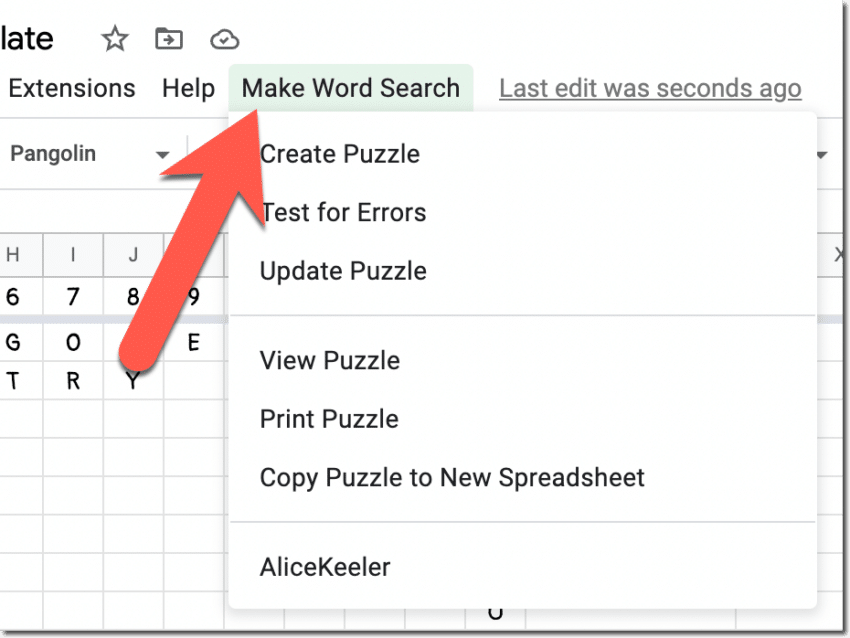 How to Make a Word Search - Teacher Tech with Alice Keeler