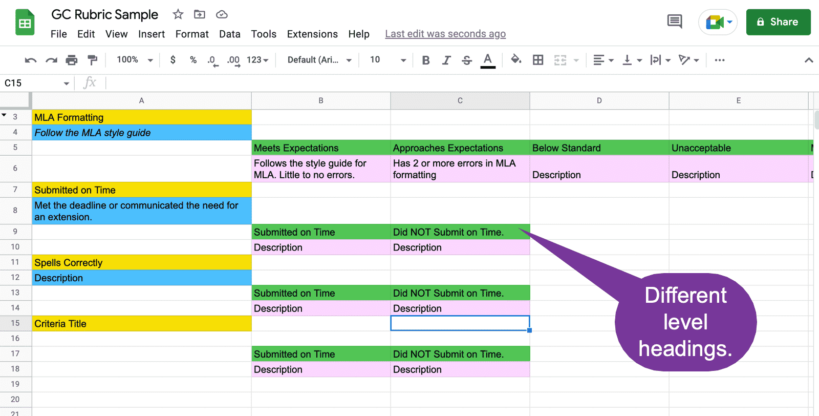 FASTER! Create Rubrics for Google Classroom - Teacher Tech with Alice ...