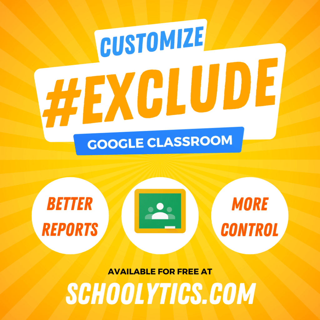 EXCLUDE Assignments in Google Classroom - Teacher Tech with Alice Keeler