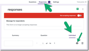 How to Print a Google Form - Teacher Tech with Alice Keeler