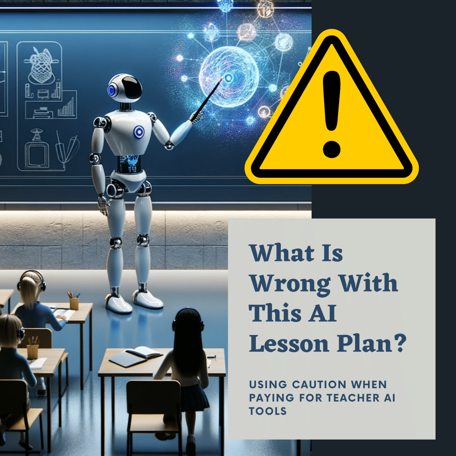 What Is Wrong with This AI Lesson Plan? - Teacher Tech with Alice Keeler