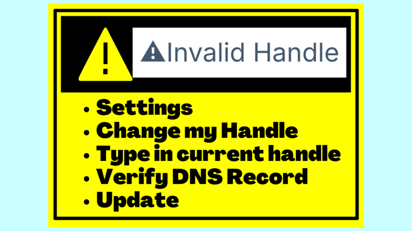 Invalid Handle on Bluesky - Teacher Tech with Alice Keeler