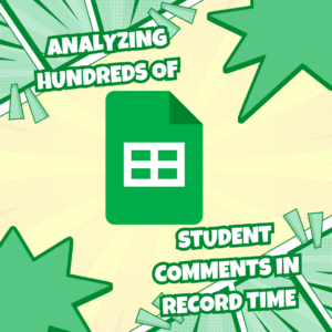 Student Comments in Record Time