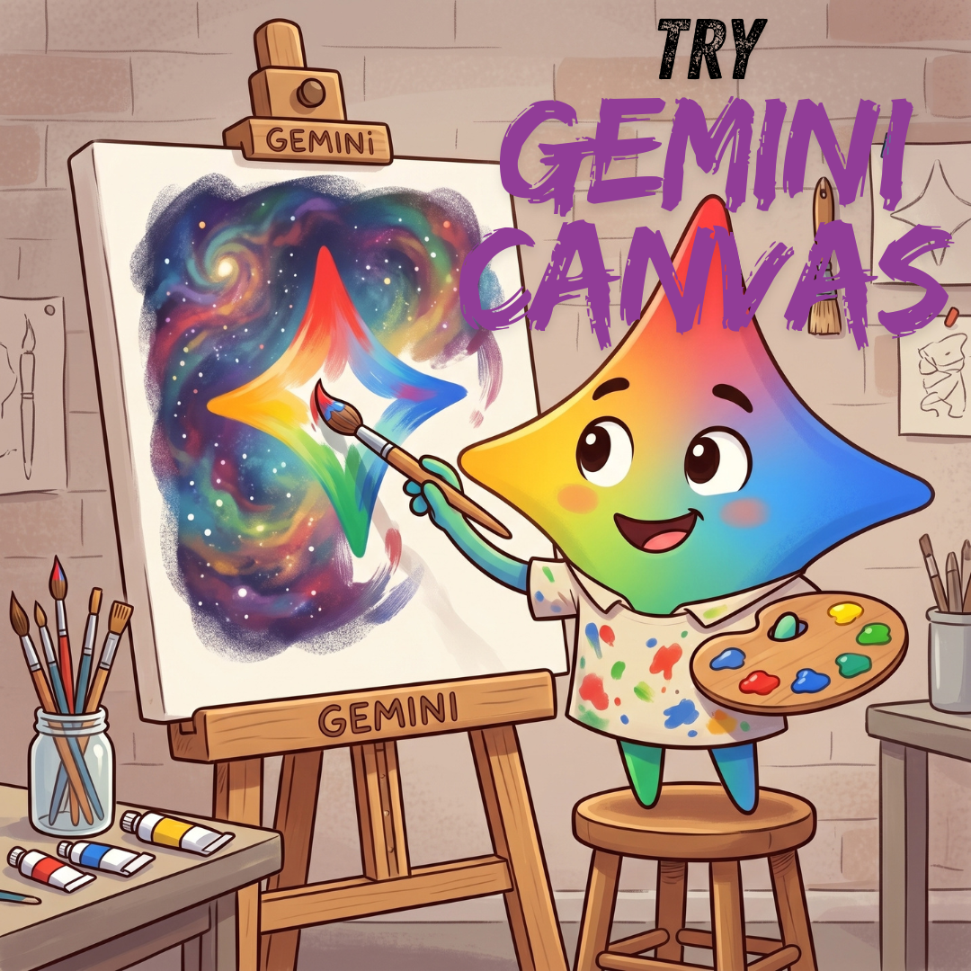 Gemini Canvas Painting